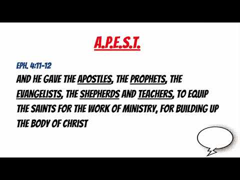 Alan Hirsch's A.P.E.S.T - Roles in Ministry